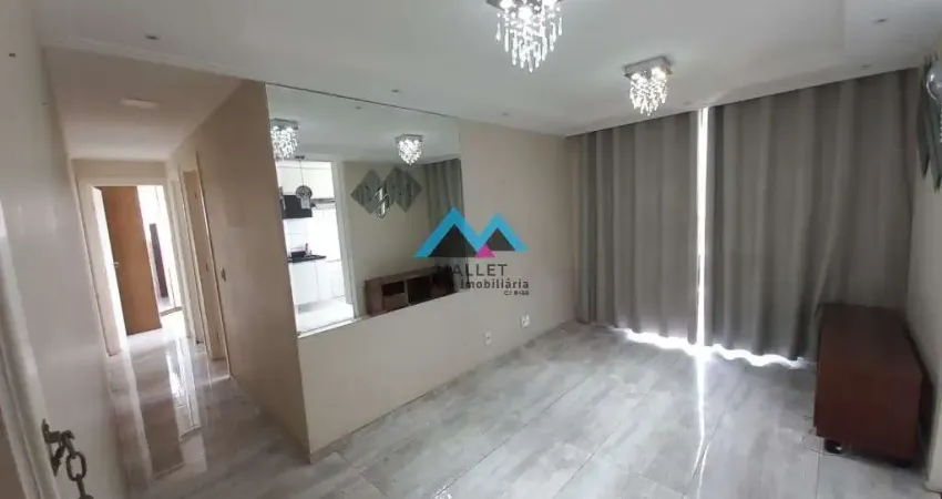 Excelente apartamento de 2 quartos, 53,07 m², com vaga de garagem, à venda no Condomínio Dez Nova Iguaçu, no Rancho Novo, em Nova Iguaçu.