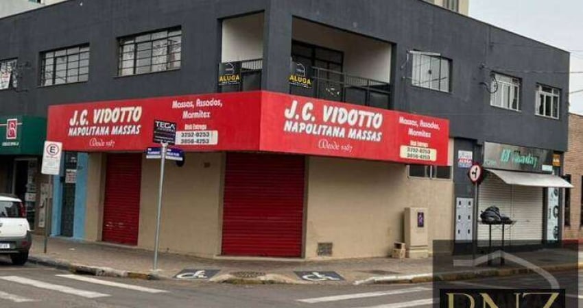 Sala comercial com 2 salas para alugar no Centro, Arapongas 