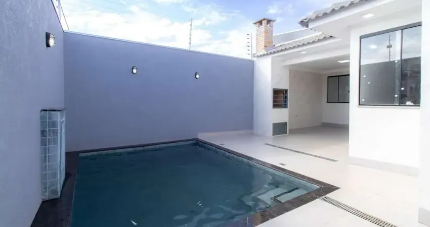 Casa Nova com Piscina Aquecida no Jardim Munique Maringá/PR