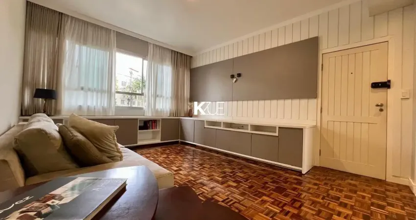 Apartamento com 104 m², que transmite a confortável sensação de uma casa.