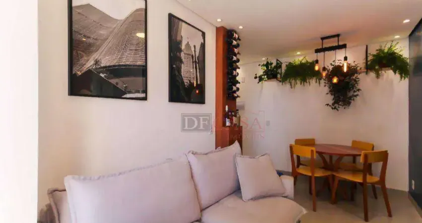 Apartamento com 2 dormitórios à venda, 40 m² por R$ 375.000,00 - Mooca - São Paulo/SP