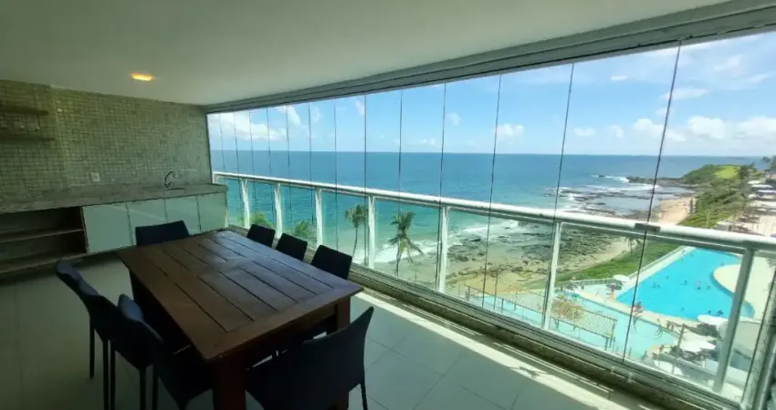 Costa espanha - quarto e sala mobiliado com varandão vista mar