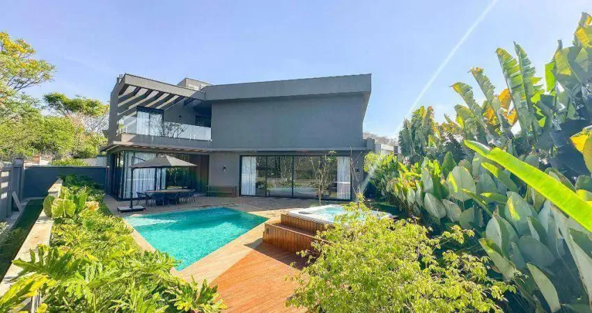 Casa com 4 dormitórios à venda, 420 m² por r$ 5.400.000,00 - alphaville - ribeirão preto/sp