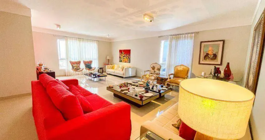 Apartamento com 4 dormitórios/suítes à venda, 302 m²  - residencial morro do ipê - ribeirão preto/sp