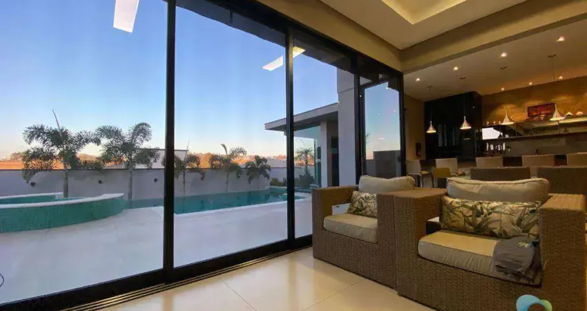 Casa com 4 dormitórios/Suítes à venda, 405 m² por R$ 4.350.000 - Alphaville - Ribeirão Preto/SP