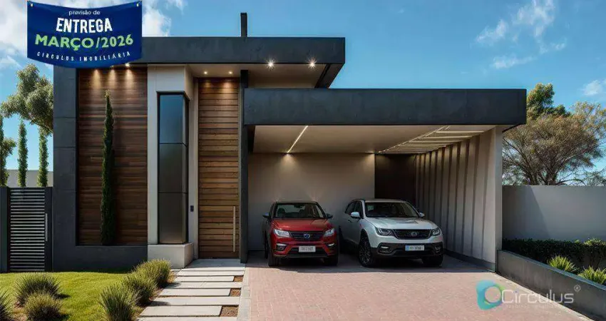 Casa com 3 dormitórios/Suítes à venda, 170 m² por R$ 1.300.000 - Condomínio Residencial Portal da Mata - Ribeirão Preto/SP