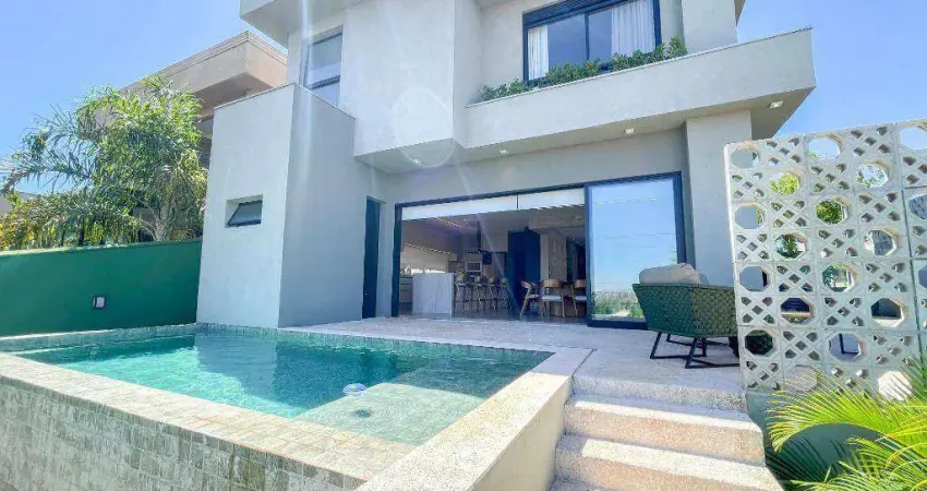 Casa com 3 dormitórios à venda, 270 m² por r$ 2.800.000,00 - vila do golf - ribeirão preto/sp