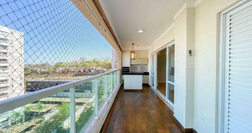 Apartamento com 3 dormitórios à venda, 133 m² - jardim nova aliança sul - ribeirão preto/sp