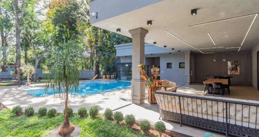 Chácara com 4 dormitórios à venda, 2120 m² por r$ 5.490.000,00 - parque são sebastião - ribeirão preto/sp