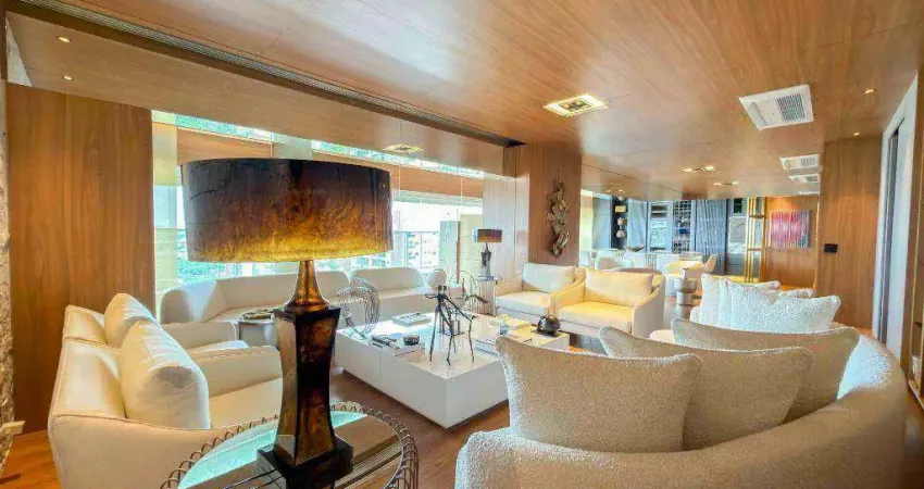 Apartamento com 3 dormitórios à venda, 292 m² por r$ 3.400.000,00 - jardim botânico - ribeirão preto/sp