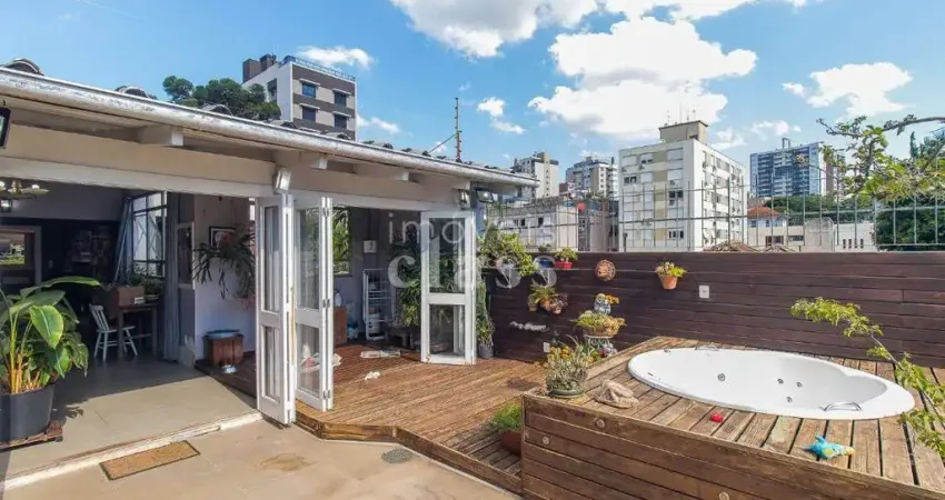 Cobertura com 4 quartos à venda na Rua Amélia Teles, 89, Petrópolis, Porto Alegre
