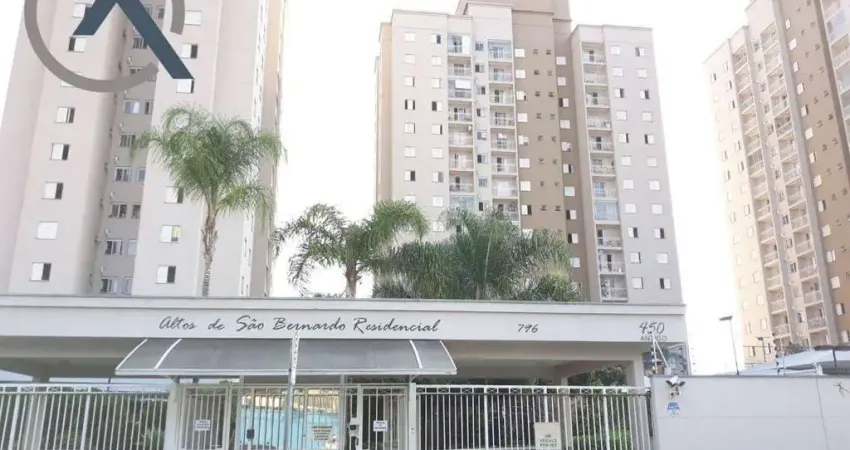 Apartamento com 2 dormitórios para alugar, 60 m² por R$ 3.306,00/mês - São Bernardo - Campinas/SP
