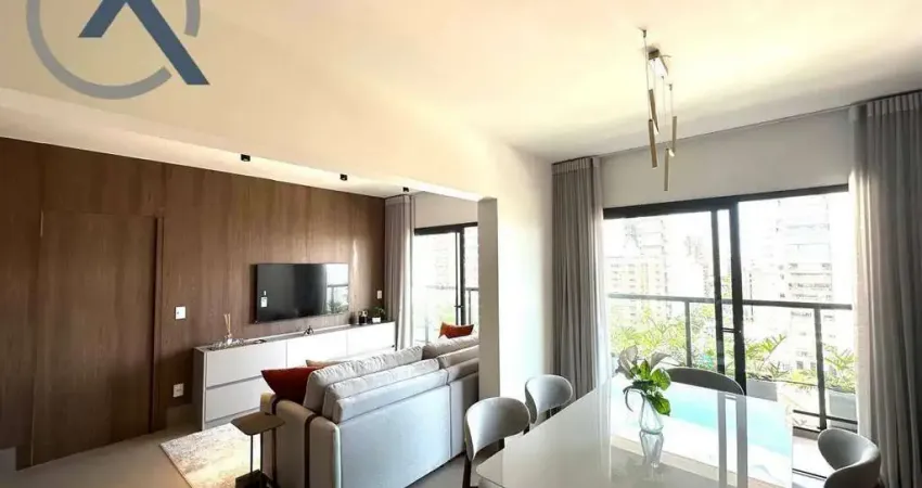 Apartamento com 2 dormitórios para alugar, 84 m² por R$ 10.708,00/mês - Cambuí - Campinas/SP