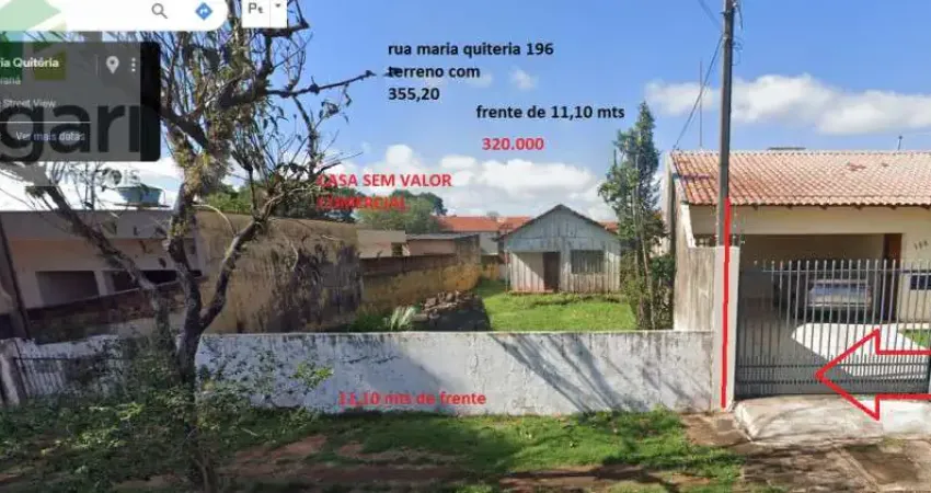 Terreno à venda na Rua Maria Quitéria, 196, Brasília, Londrina