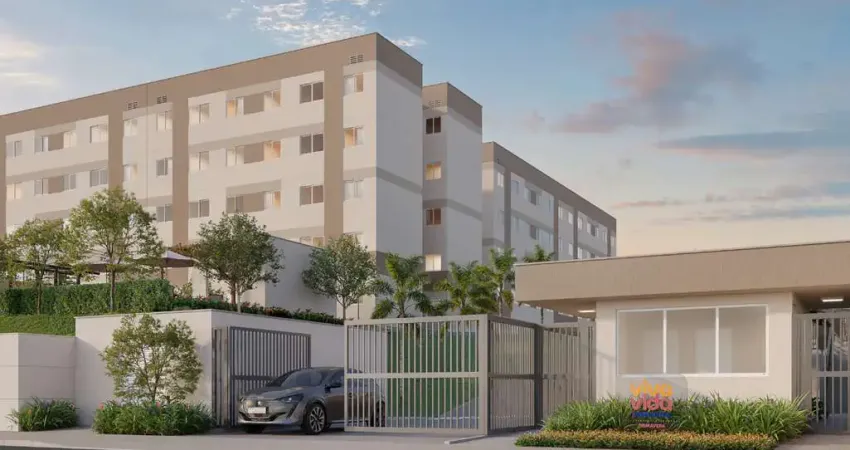 Viva Vida Primavera | Apartamento Terreo Garden 2 quartos | 48.62m² | Lazer completo