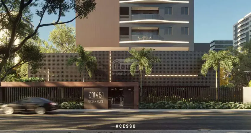 ZM451 | Apto Tipo 1 quarto | 31,3m² | Rosarinho | Lazer completo|