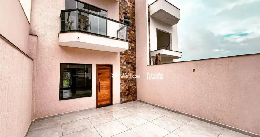 Casa com 3 quartos sendo 3 suítes à venda, 200 m² por R$ 590.000 - Jardim dos Alfineiros - Juiz de Fora/MG