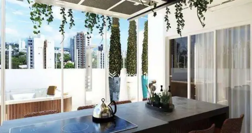 Cobertura, NOVA de 03 quartos no Morro da Glória, elevador e 6 vagas*