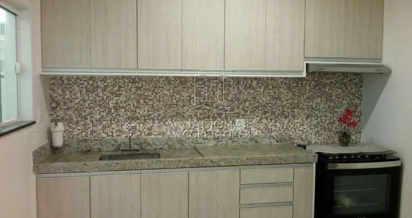 Apartamento com 2 dormitórios à venda, 60 m² por R$ 350.000,00 - Vila Camilópolis - Santo André/SP