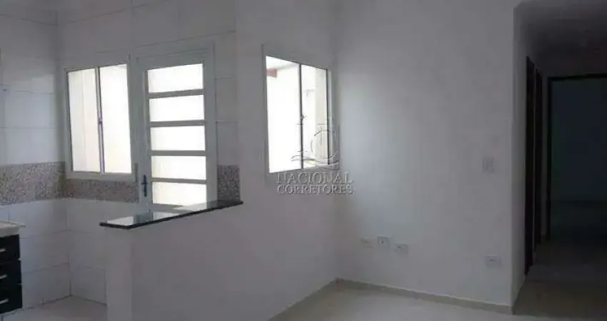 Apartamento com 2 dormitórios à venda, 50 m² - jardim santo alberto - santo andré/sp