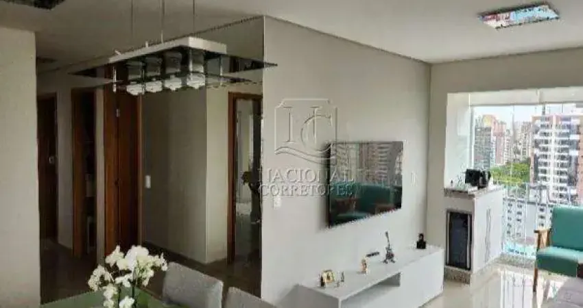 Apartamento com 3 dormitórios à venda, 80 m² - jardim - santo andré/sp