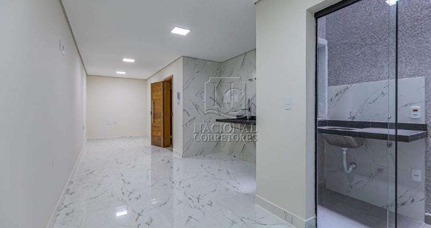 Apartamento com 2 dormitórios à venda, 60 m² por R$ 400.00,00- Utinga - Santo André/SP