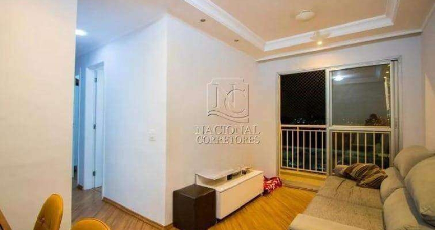 Apartamento com 3 dormitórios à venda, 60 m² por R$ 370.000,00 - Vila Homero Thon - Santo André/SP
