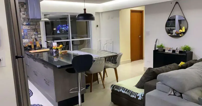 Apartamento à venda, 75 m²2 dormitórios sendo 1 suite com planejados- campestre - santo andré/sp