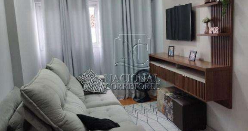 Apartamento com 3 dormitórios à venda, 79 m² - Parque das Nações - Santo André/SP