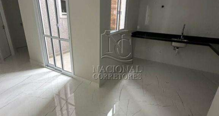 Apartamento com 2 dormitórios à venda, 60 m² por R$ 424.000,00 - Vila Linda - Santo André/SP