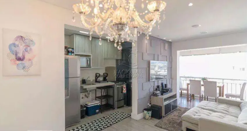 Apartamento com 3 dormitórios à venda, 67 m² - Vila Homero Thon - Santo André/SP