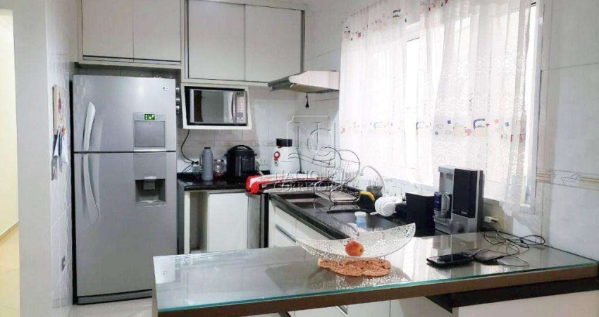 Apartamento com 3 dormitórios à venda, 92 m² por R$ 370.000,00 - Jardim Ana Maria - Santo André/SP