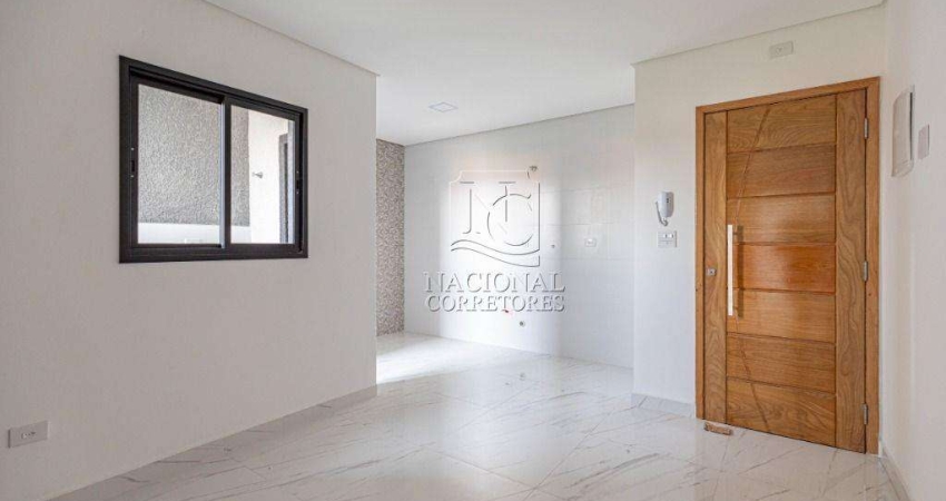 Apartamento com 2 dormitórios à venda, 46 m²- Parque das Nações - Santo André/SP