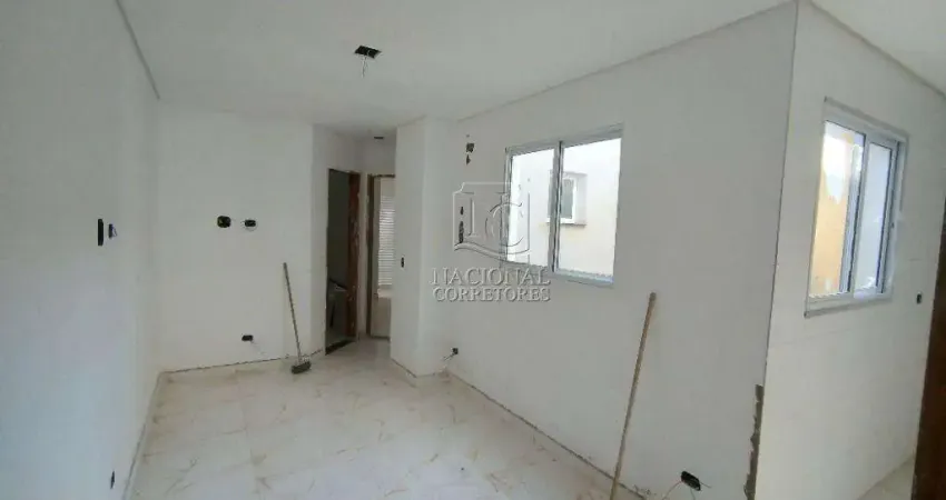 Apartamento com 2 dormitórios à venda, 47 m² - Vila Camilópolis - Santo André/SP