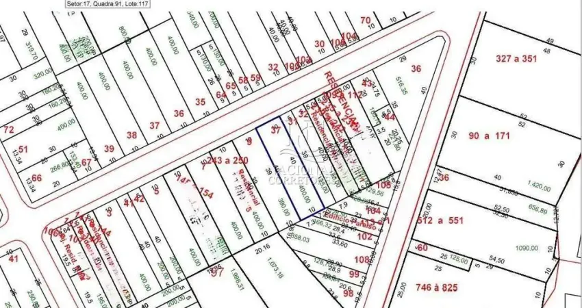 Terreno à venda, 400 m² - Vila Valparaíso - Santo André/SP