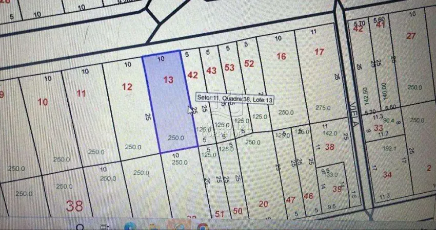Terreno à venda, 250 m² por R$ 525.000,00 - Jardim do Estádio - Santo André/SP