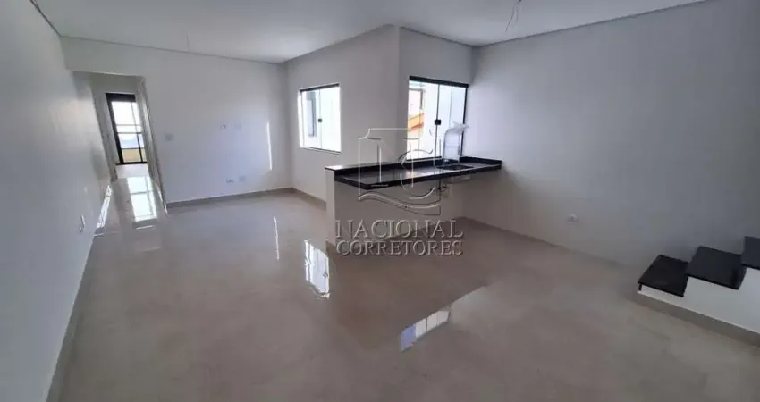 Cobertura com 2 dormitórios à venda, 100 m² - parque das nações - santo andré/sp
