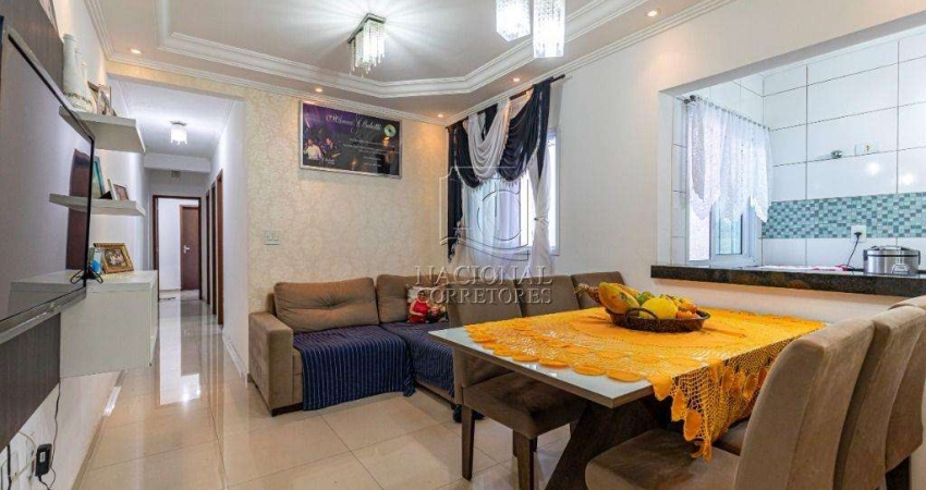 Cobertura com 3 dormitórios à venda, 172 m² por R$ 830.000,00 - Parque das Nações - Santo André/SP