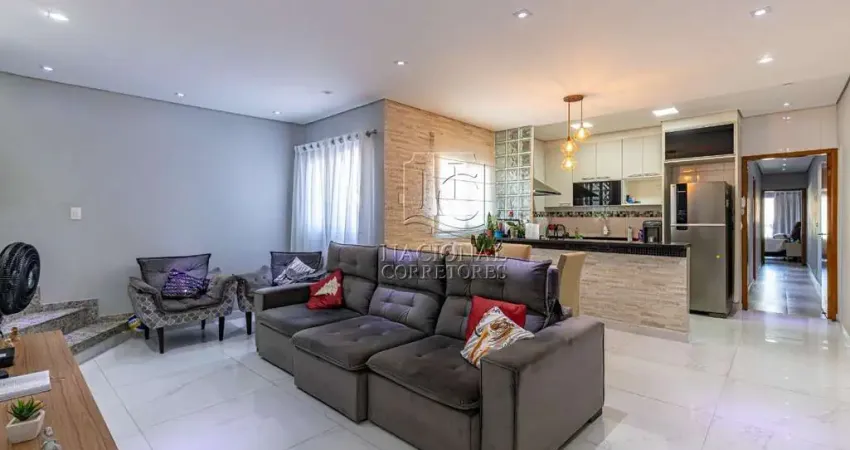 Cobertura com 3 dormitórios à venda, 140 m² - Vila Alto de Santo André - Santo André/SP