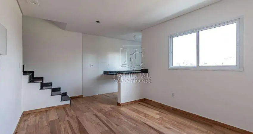 Cobertura à venda, 97 m² por r$ 490.000,00 - vila francisco matarazzo - santo andré/sp