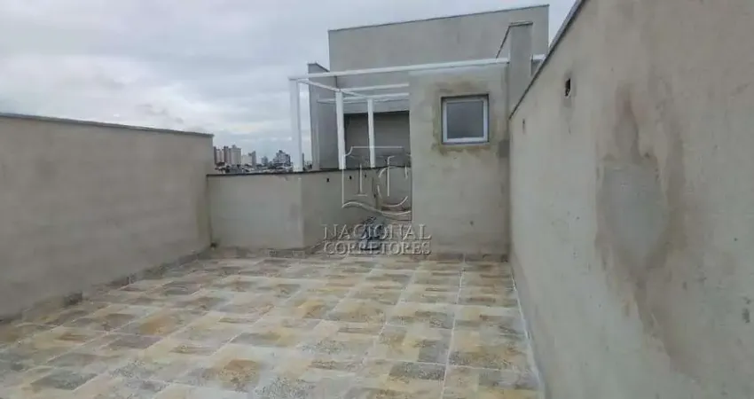 Cobertura Sem Condomínio à venda, 2 quartos, 1 suíte, 1 vaga, Vila Cecília Maria - Santo André/SP