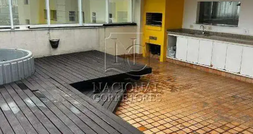 Cobertura para aluguel, 3 quartos, 3 suítes, 4 vagas, Jardim - Santo André/SP