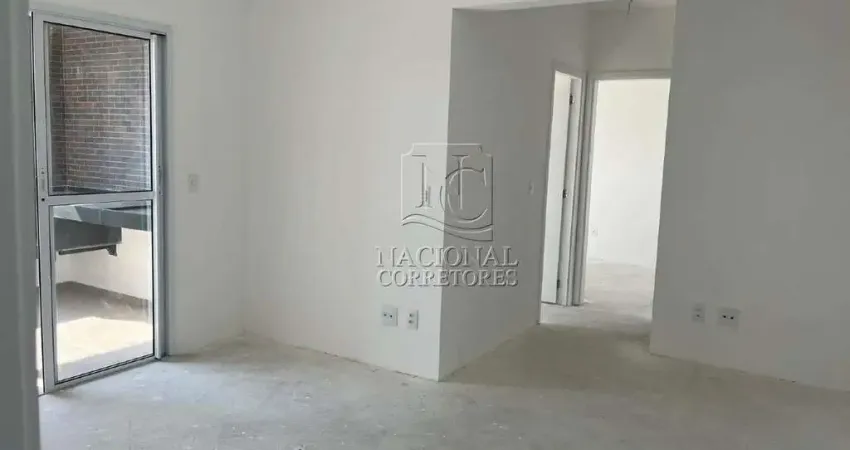 Apartamento com 2 dormitórios à venda, 56m² - Campestre - Santo André/SP