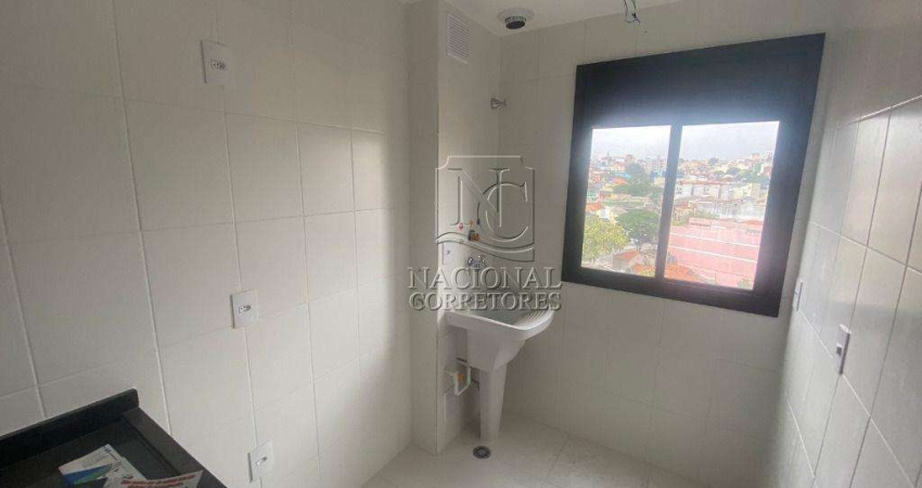 Apartamento à venda, 50 m² - Vila Curuçá - Santo André/SP
