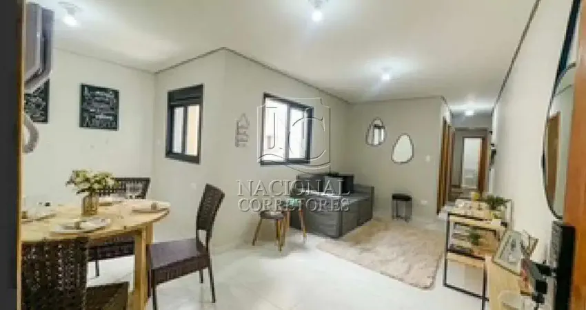 Apartamento Sem Condomínio à venda, 2 quartos, 1 suíte, 1 vaga, Casa Branca - Santo André/SP