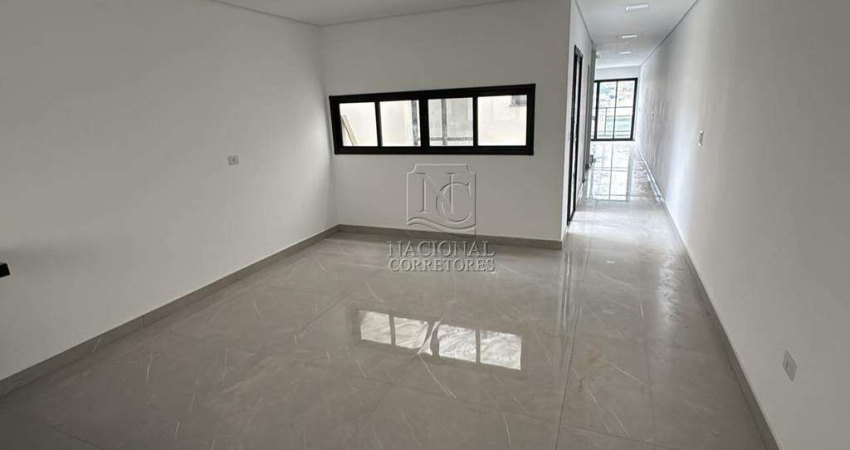 Sobrado novo com 3 dormitórios sendo 1 suite para locação, 231 m² Vila Lucinda - Santo André/SP