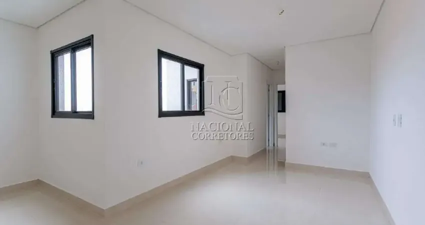 Cobertura sem condomínio à venda, 2 quartos, 1 suíte, 2 vagas, utinga - santo andré/sp