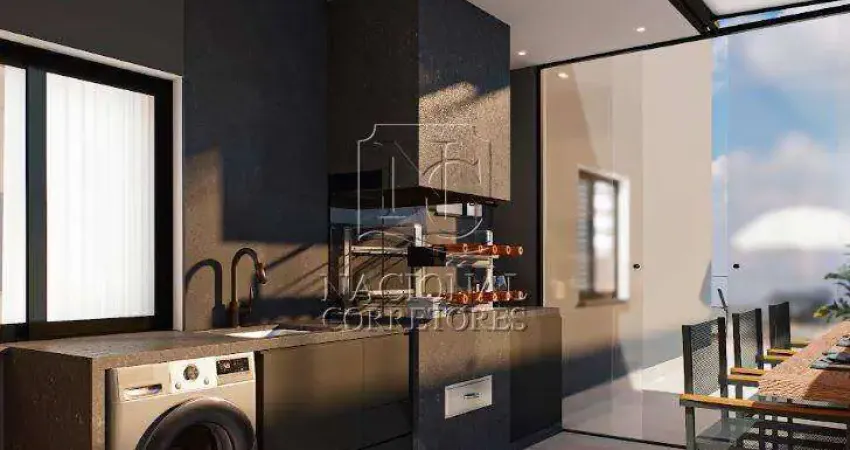Apartamento Garden à venda, 2 quartos, 1 suíte, 2 vagas, Campestre - Santo André/SP