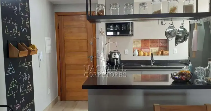 Apartamento com 2 dormitórios à venda, 60 m² - Vila Alzira - Santo André/SP