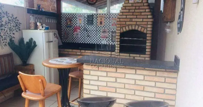 Cobertura com churrasqueira, 2 dormitórios e 2 vagas,104m² no Spazio San Marco – Vila São Pedro